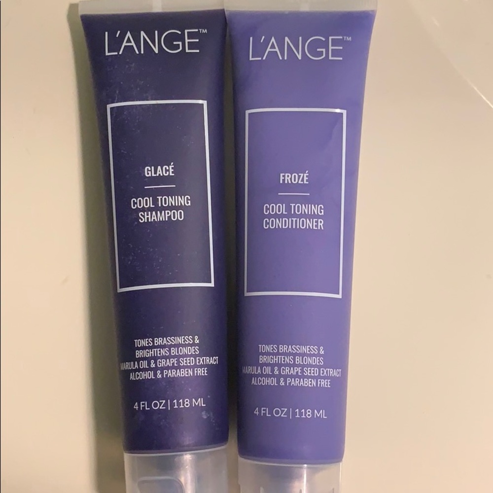 L’ange Cool Toning Purple Shampoo & Conditioner